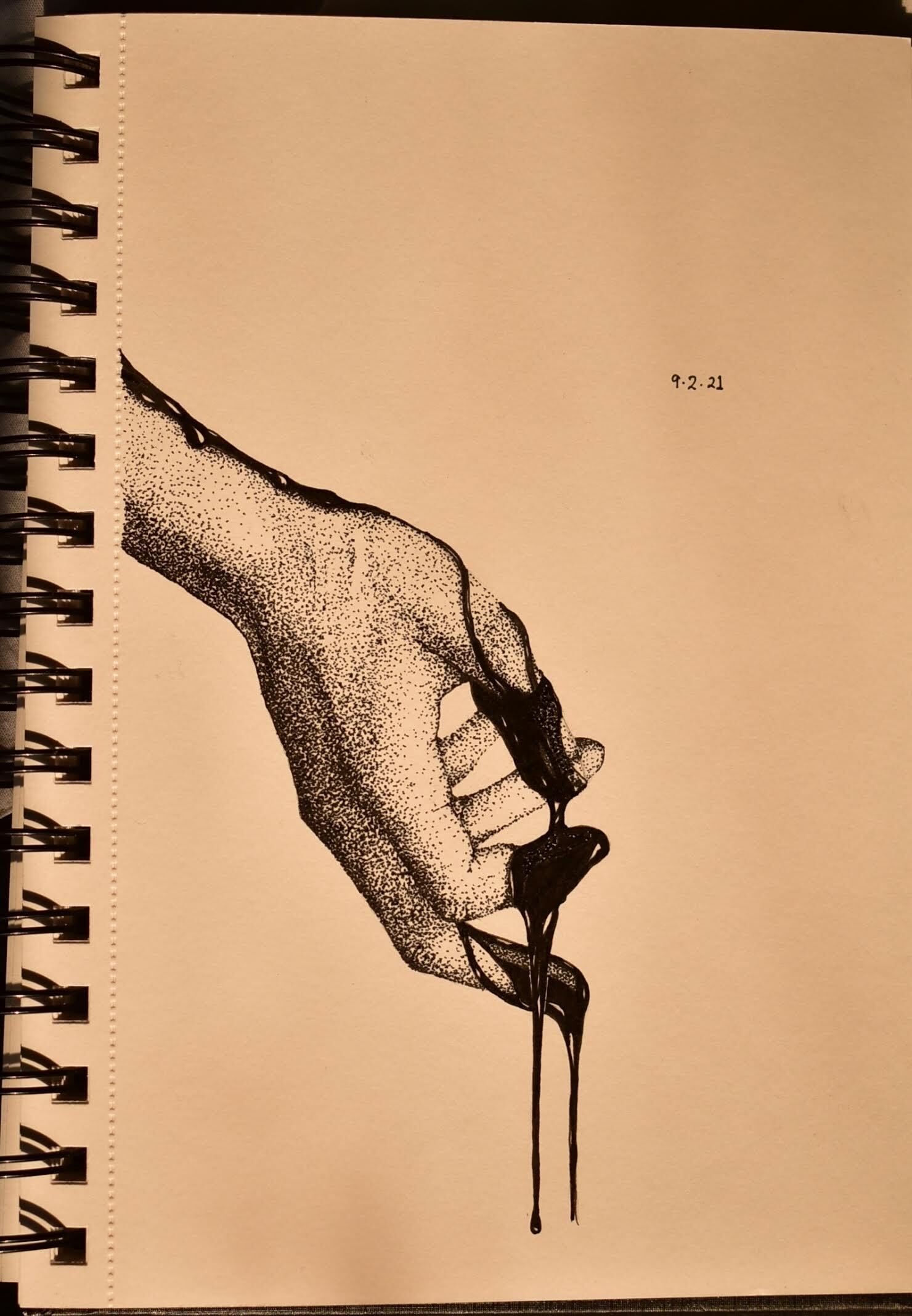Stippling — Only time heals certain wounds